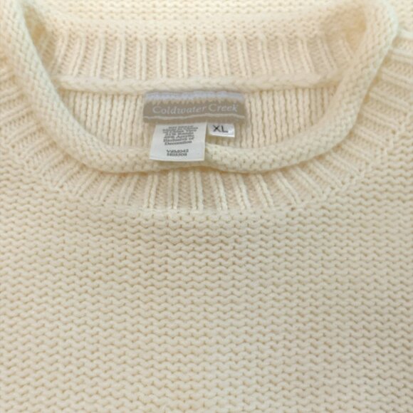 Coldwater Creek Women's Knitted Christmas Sweater Size XL - Picture 7 of 11